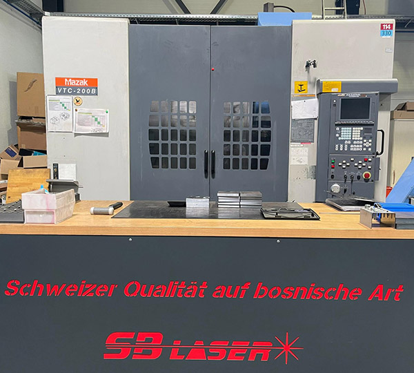 Mazak VTC - 200B - SB Laser